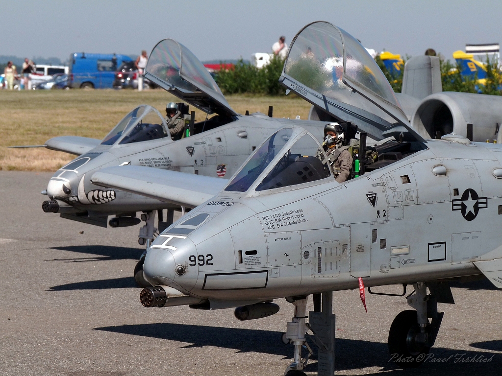 Jets Over Czech 2010, detail modelu proudoveho letadla.JPG